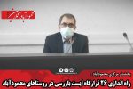 راه اندازی ۲۶ قرارگاه ایست بازرسی در روستاهای محمودآباد