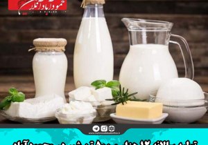 تولید سالانه ۱۲ هزار و ۵۰۰ تن شیر در محمودآباد