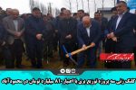 کلنگ زنی سه پروژه توزیع برق با اعتباری بالغ بر ۸۱۰میلیارد تومان در محمودآباد