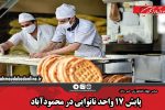 پایش ۱۷ واحد نانوایی در محمودآباد