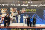 مدال نقره بر گردن ستاره محمودآباد