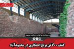 کشف ۷۰۰ تن برنج احتکاری در محمودآباد