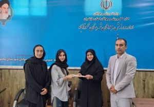 دو دختر برتر دو ومیدانی کشور تجلیل شدند