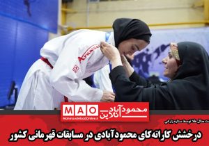 درخشش کاراتهکای محمودآبادی در مسابقات قهرمانی کشور