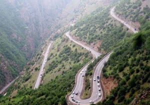 انسداد هراز و ترافیک سنگین در جاده‌های شمالی