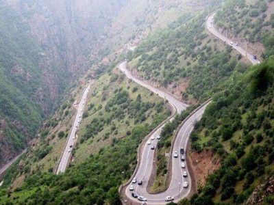انسداد هراز و ترافیک سنگین در جادههای شمالی