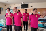 دیدار اعضای باشگاه رسانه ورزش مازندران با ساکنان مرکز توانبخشی سرخرود