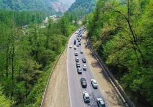 تردد روان در جادههای مازندران، صبح امروز جمعه ۸ آبان