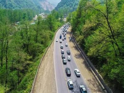 تردد روان در جاده‌های مازندران، صبح امروز جمعه ۸ آبان